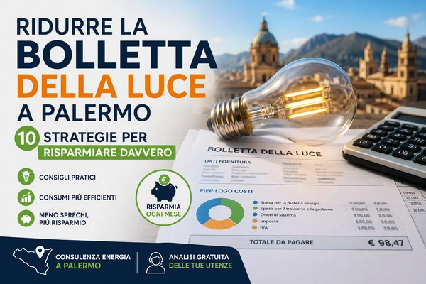 Ridurre la Bolletta della Luce a Palermo
