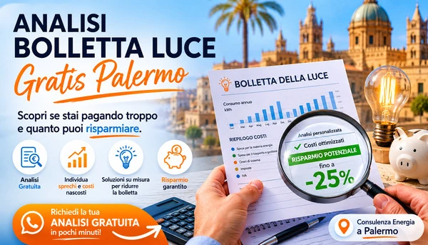 Analisi bolletta luce gratis Palermo