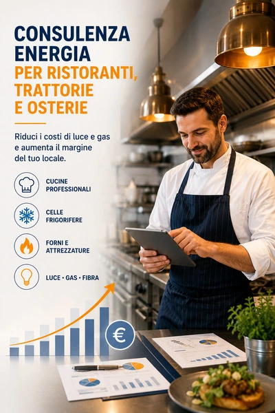 consulenza energia ristorante
